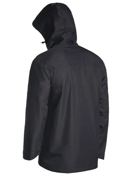 BISLEY BJ6926 LIGHTWEIGHT MINI RIPSTOP RAIN JACKET WITH CONCEALED HOOD
