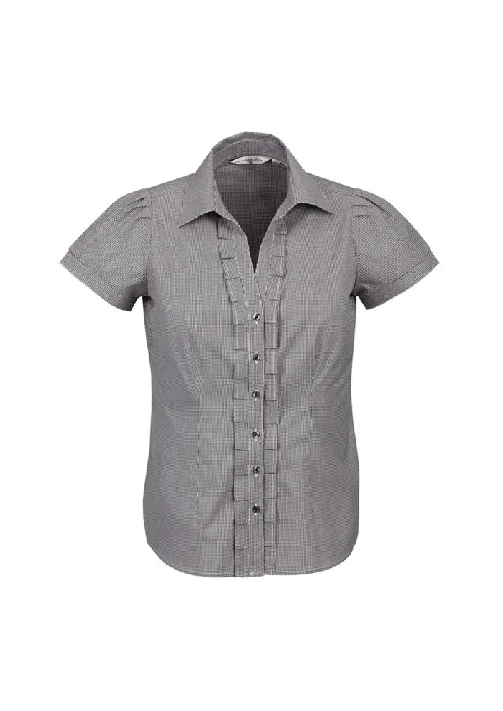 BIZ COLLECTION S267LS LADIES EDGE S/SL BLOUSE