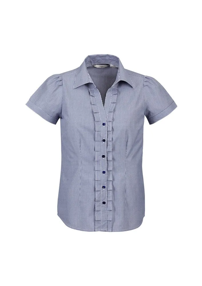 BIZ COLLECTION S267LS LADIES EDGE S/SL BLOUSE