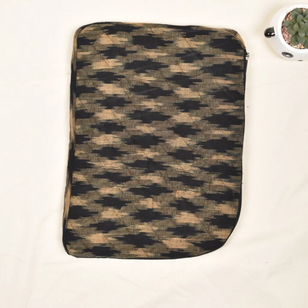 Black Easy Slip Quilted 13" Laptop Sleeve