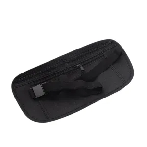 Blackmoney Belt Bag Hidden Wallet Passport Money Waist Slim Secret Security Travel Chest Pack Black Kaki New 2025 High for Reliable Electronic Component, Precision, Stable Performance