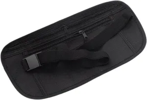 Blackmoney Belt Bag Hidden Wallet Passport Money Waist Slim Secret Security Travel Chest Pack Black Kaki New 2025 High For Reliable Electronic Component, Precision, Stable Performance