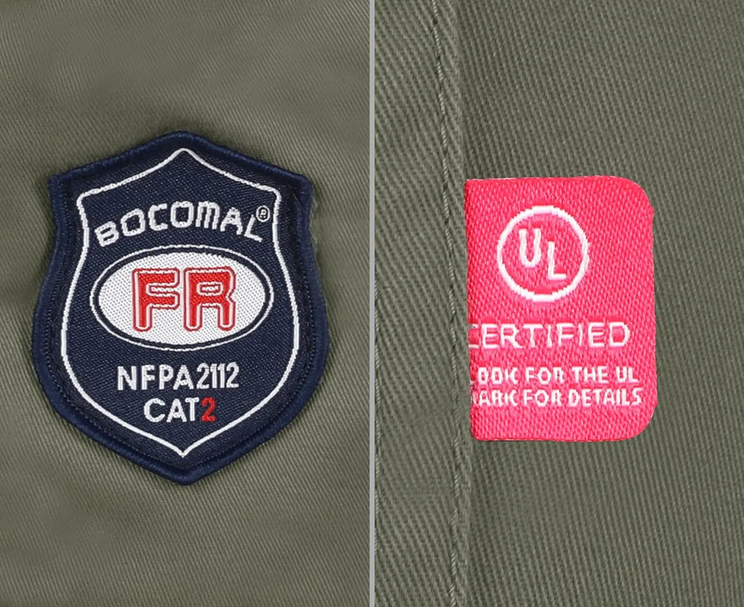 BOCOMAL FR Pants for Men Cargo Flame Resistant Pants(2112&CAT2) 100% C 7.5oz Utility Fire Resistant Pants