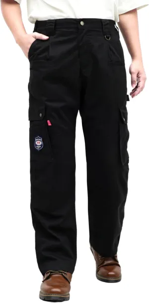 BOCOMAL FR Pants for Men Cargo Flame Resistant Pants(2112&CAT2) 100% C 7.5oz Utility Fire Resistant Pants