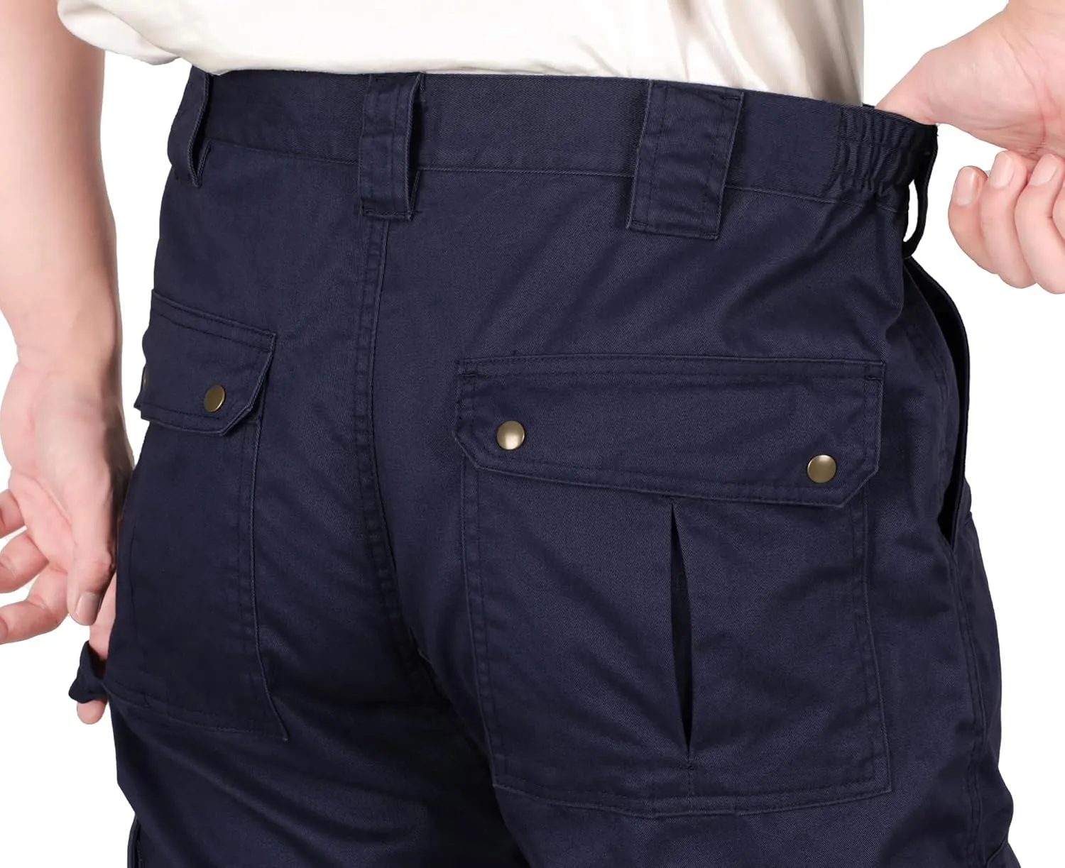 BOCOMAL FR Pants for Men Cargo Flame Resistant Pants(2112&CAT2) 100% C 7.5oz Utility Fire Resistant Pants