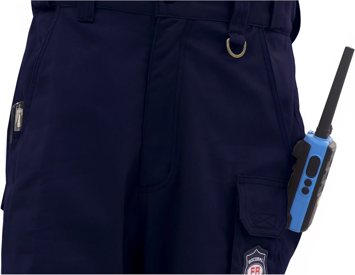 BOCOMAL FR Pants for Men Cargo Pockets Flame Resistant/Fire Retardant Elastic Waist Water & Oil Repellent Finish