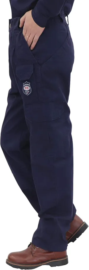 BOCOMAL Men's FR Cargo Pants Flame Resistant Pants Midweight 7.5oz (7 Pockets) Multi-Pockets FR Pants