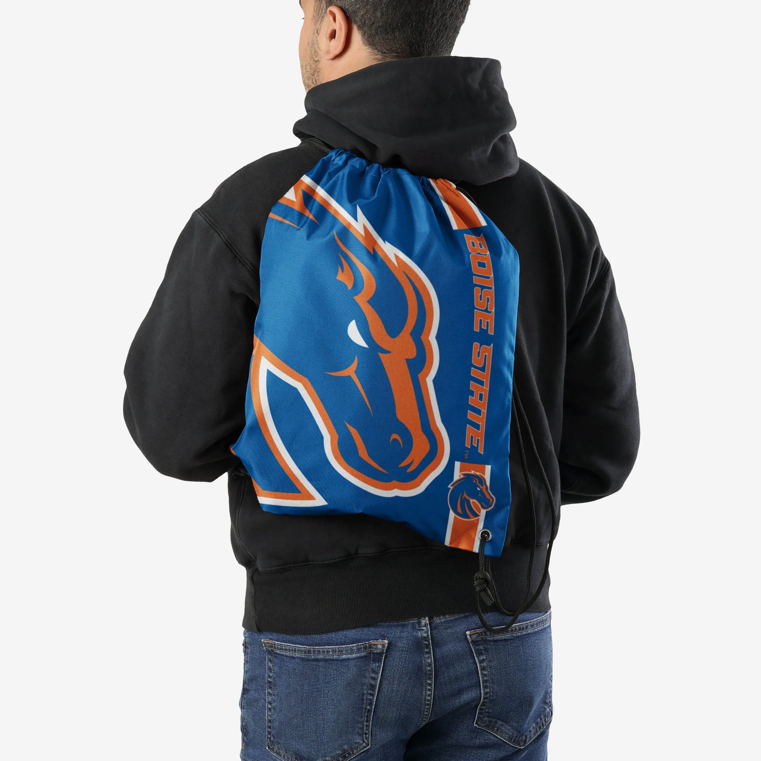 Boise State Broncos Big Logo Drawstring Backpack