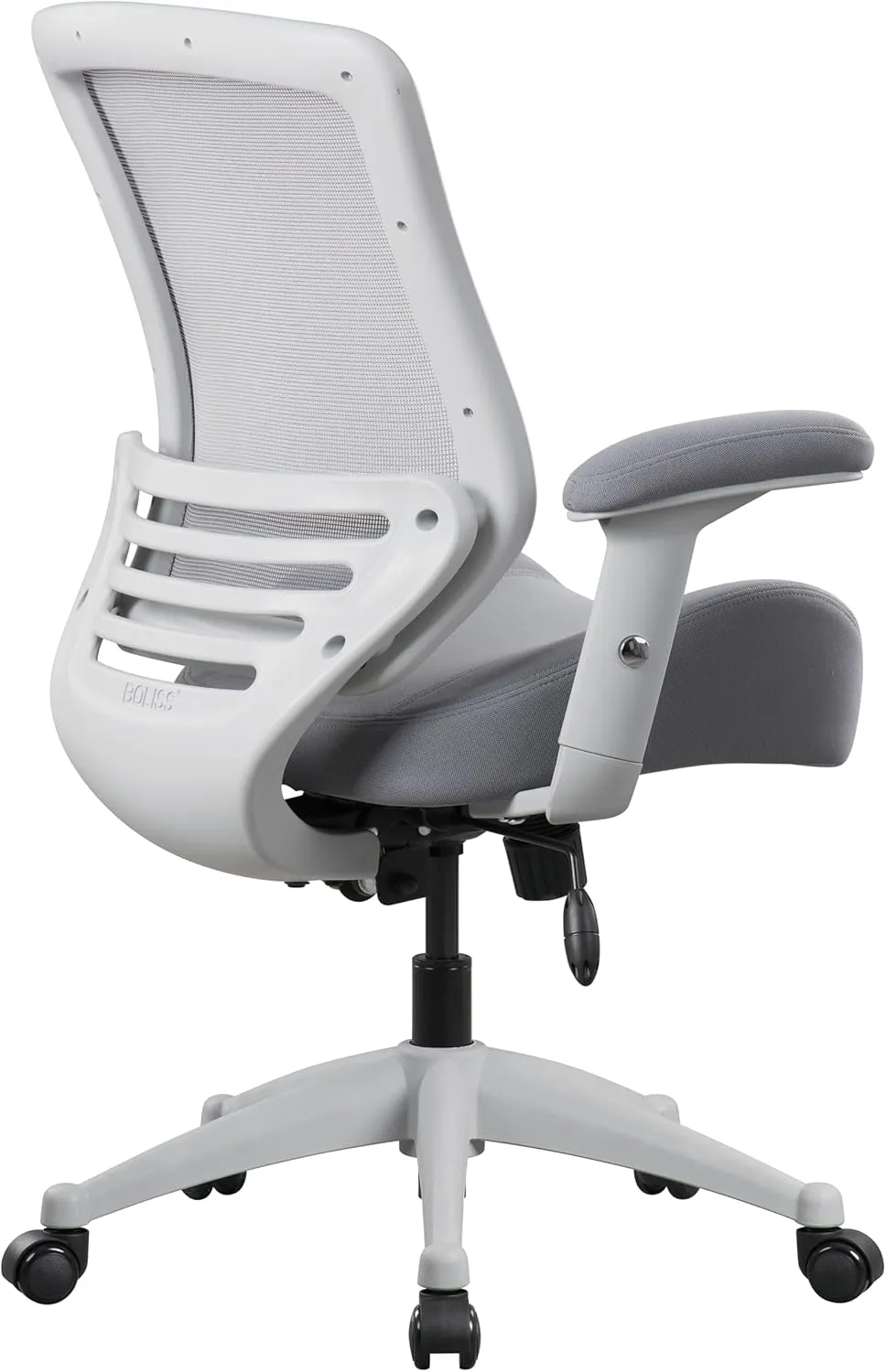 BOLISS 400lbs Mesh Ergonomic Super Soft Wide Cushion Office Computer Desk Chair Adjustable Arms(Black)