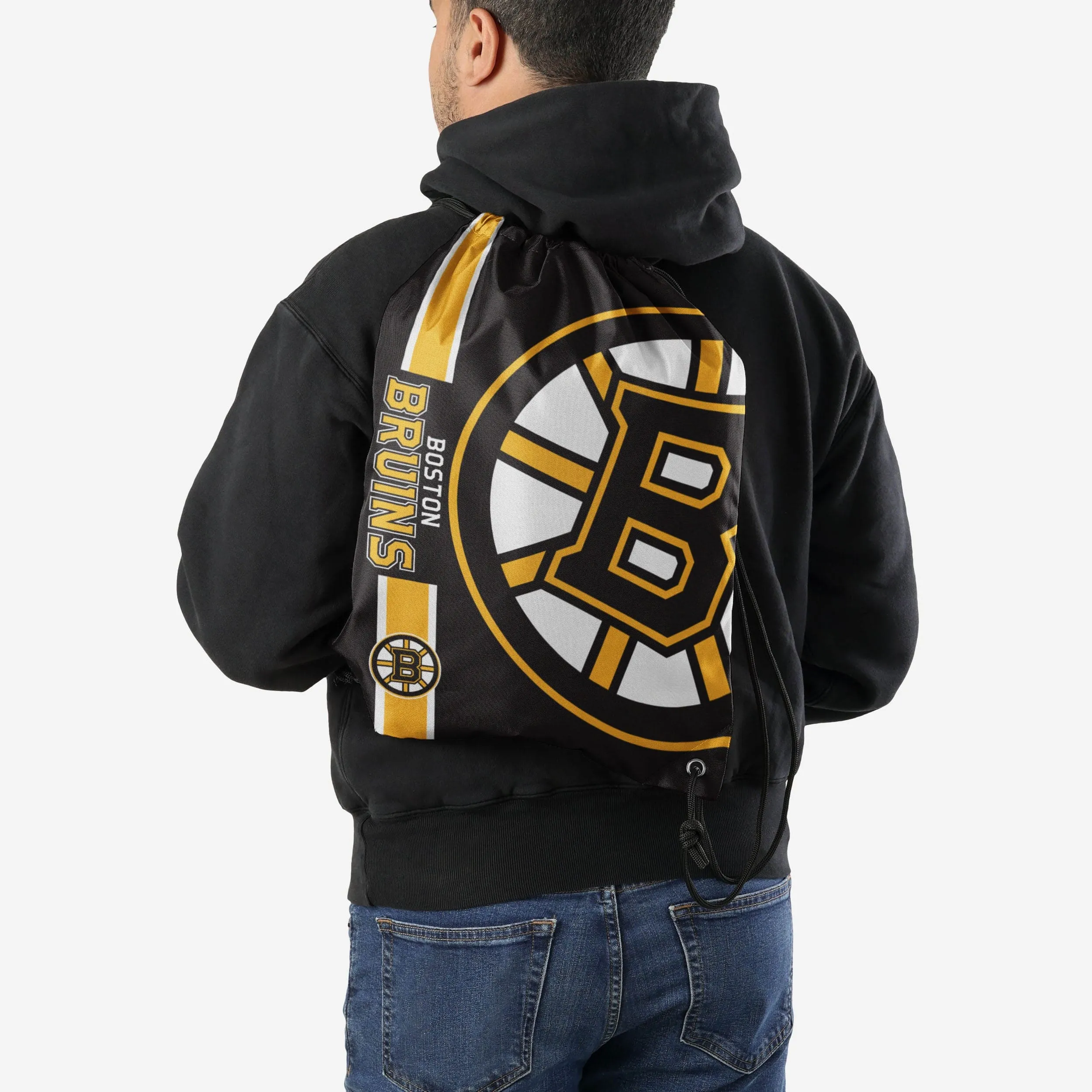 Boston Bruins Big Logo Drawstring Backpack