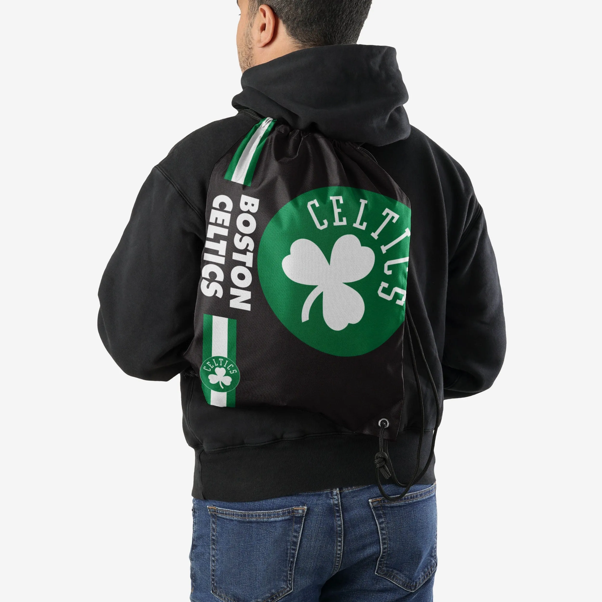 Boston Celtics Big Logo Drawstring Backpack