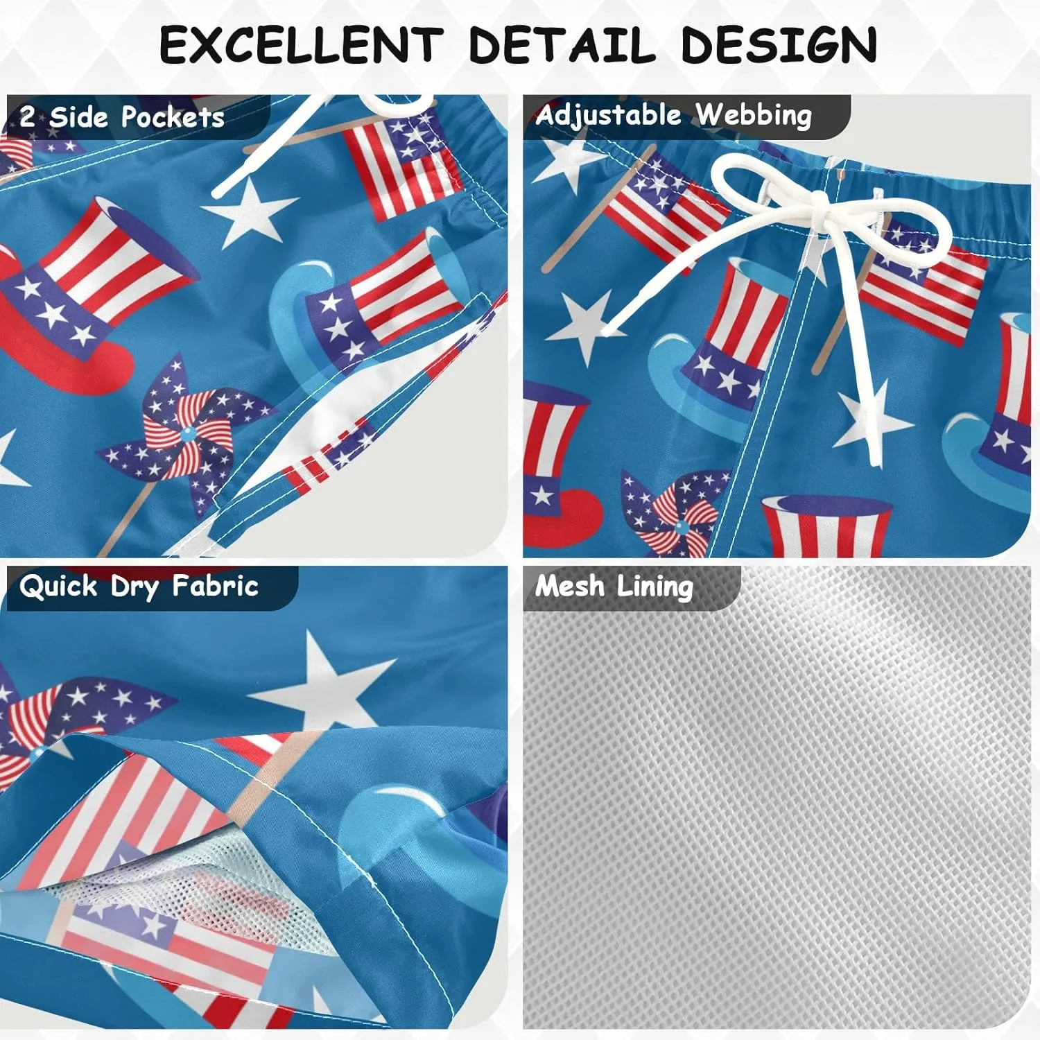 Boys Swim Trunks Toddler Boy Swim Board Shorts Swimwear Kids Beach Swimsuit Bathing Suits…