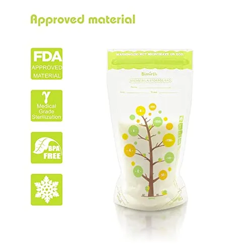 Breastmilk Storage Bags Pre-sterilized 8oz 112counts Easy Pour Spout,BPA Free Ready to Use Double Zipper Seal Bags for Pumping Freezing and Feeding Milk Self-Standing,CPC Test Passed