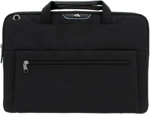 Brenthaven Elliot Carry Case Protective Bag with Pocket Fits 14 inch MacBook Laptop Chromebook Tablet - Durable, Fully Padded and Lightweight for Professionals, Office, Commercial and Business - Black