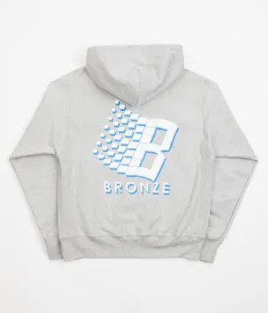 Bronze 56K B Logo Hoodie - Oxford Grey