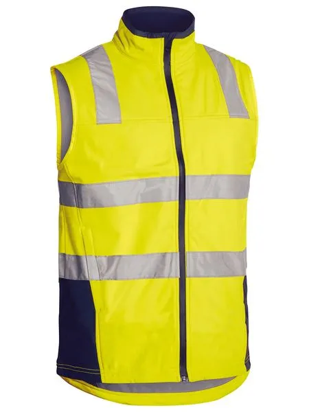 Budget-Taped Hi Vis Soft Shell Vest-BV0348T