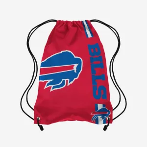 Buffalo Bills Red Alternate Color Big Logo Drawstring Backpack