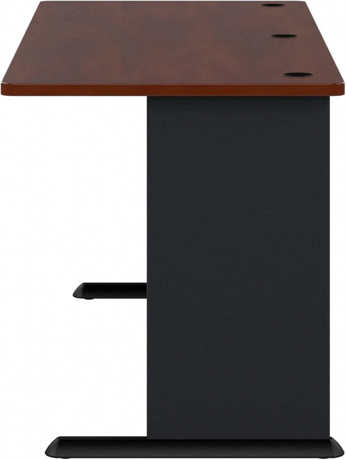 Bush Furniture Series A 72W Desk Workstation for Home or Professional Workspace, Desktop Solution for Office Use, Hansen Cherry