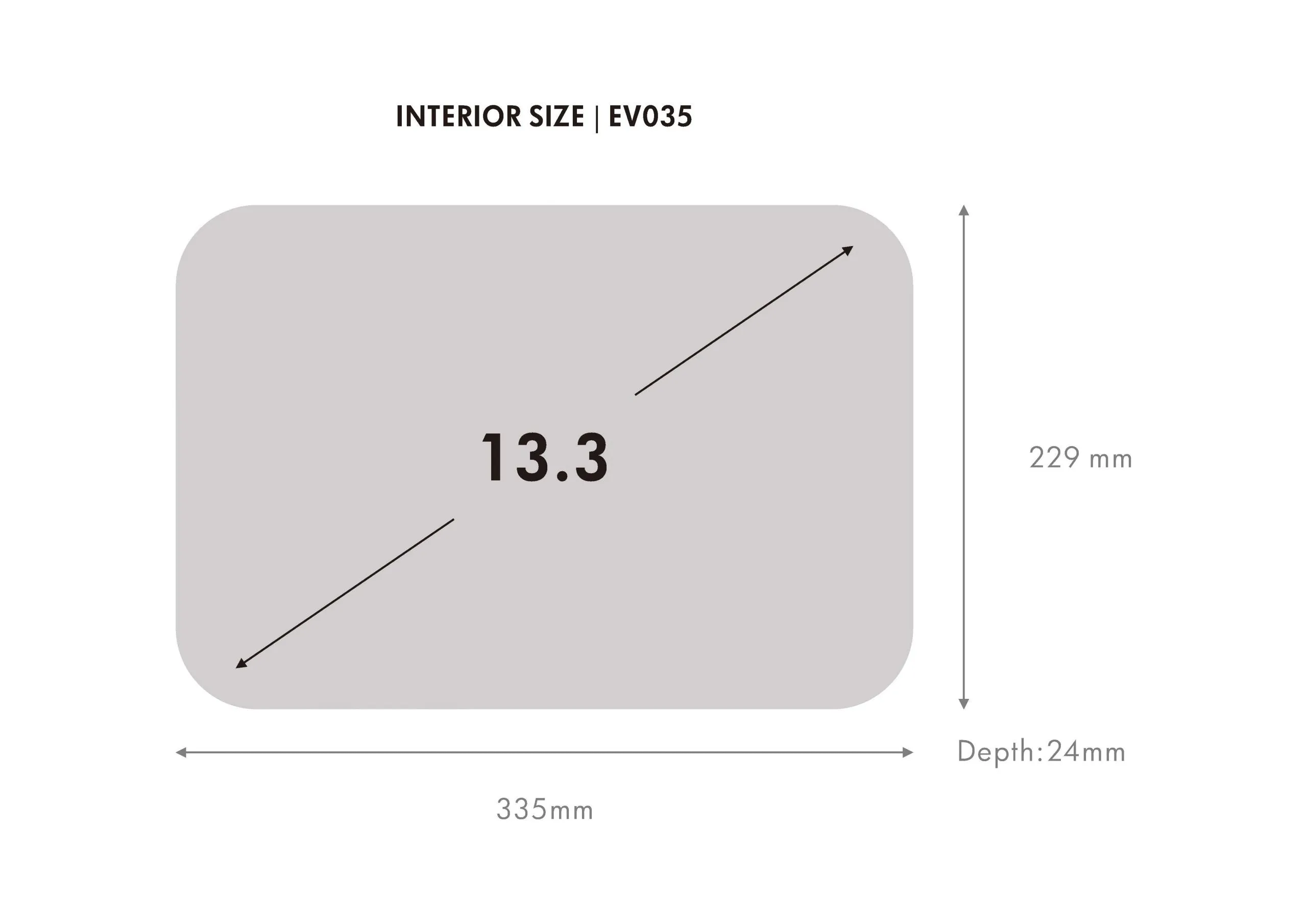 Byron 13.3-14.1" Laptop Sleeve - Black