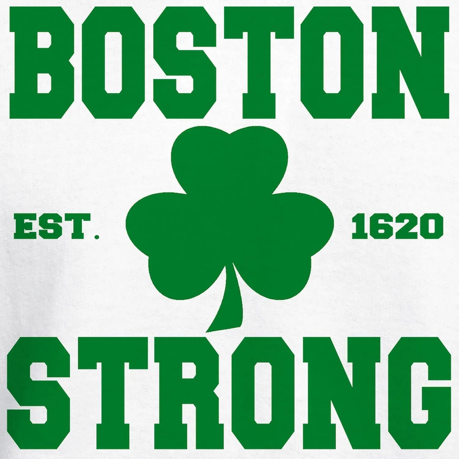 CafePress Boston Strong Hooded Sweatshirt Men's Light Regular Fit Hooded Sweatshirt