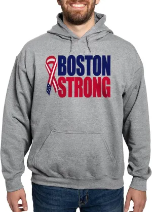CafePress Boston Strong Hoodie Men's Light Regular Fit Hooded Sweatshirt