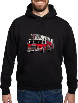 CafePress Fire Engine Red Hoodie (Dark) Men's Dark Rgular Fit Hoodie
