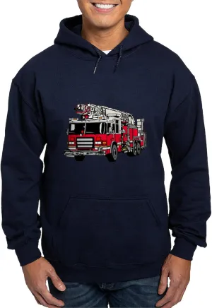 CafePress Fire Engine Red Hoodie (Dark) Men's Dark Rgular Fit Hoodie