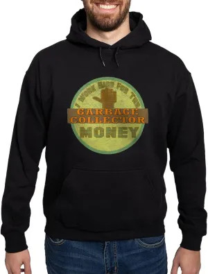 CafePress Garbage Collector Hoodie (Dark) Men's Dark Rgular Fit Hoodie