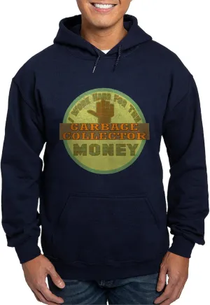 CafePress Garbage Collector Hoodie (Dark) Men's Dark Rgular Fit Hoodie