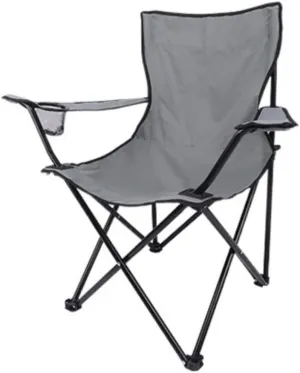 Camping Chair Outdoor Chair Foldable Chair Folding Padded Deck Chair Backchair Beach Chair Fishing Chair Portable Lounge Chair Outdoor Armchair With Cup Holder Folding Camping Chair ( Color : B )