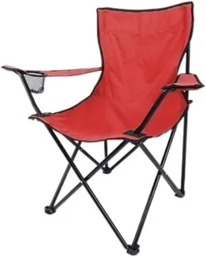 Camping Chair Outdoor Chair Foldable Chair Folding Padded Deck Chair Backchair Beach Chair Fishing Chair Portable Lounge Chair Outdoor Armchair With Cup Holder Folding Camping Chair ( Color : D )
