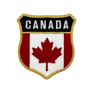 Canada iron-on embroidery patch