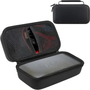Canboc Carrying Case for Halo Bolt 58830/57720/44400 mWh Portable Car Jump Starter, Halo Bolt ACDC Max 55500 mWh Phone Charger, Mesh Bag for Jumper Cable, AC Wall Charger, Charge,Black