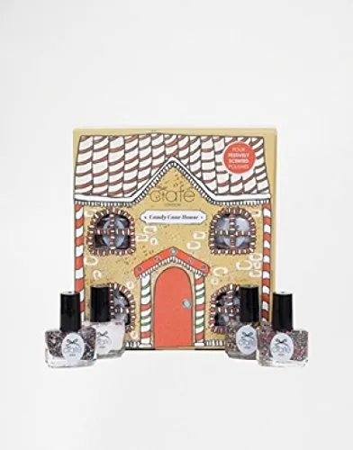 Candy Cane House 4 Festively Scented Nail Polishes