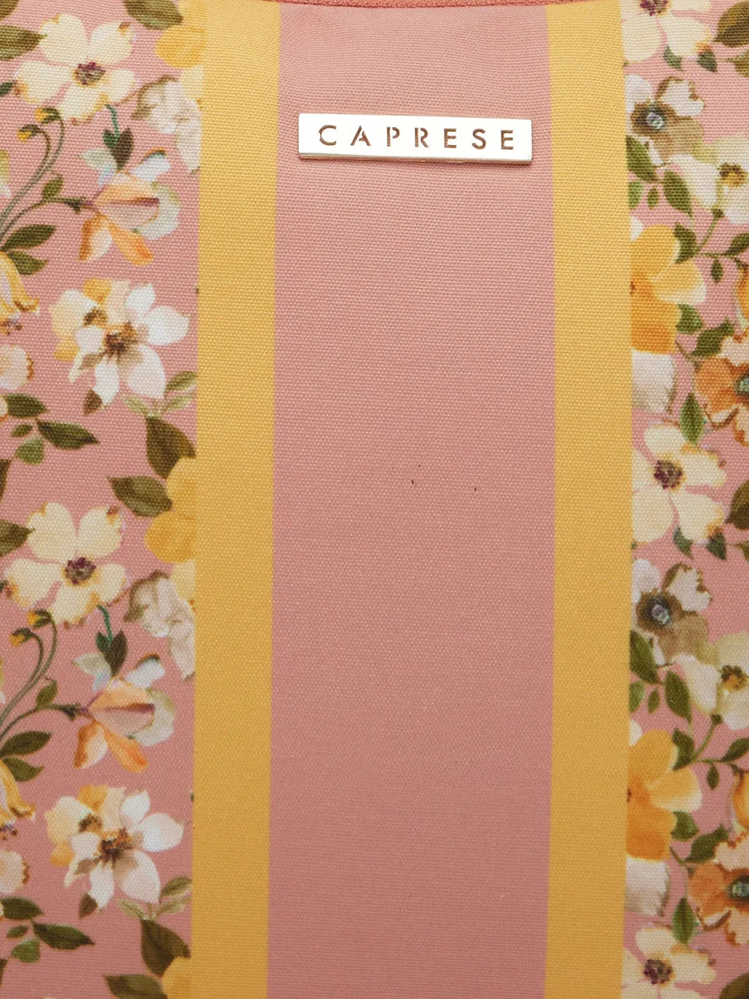 Caprese Orchid Large Yellow Laptop Sleeve Bag