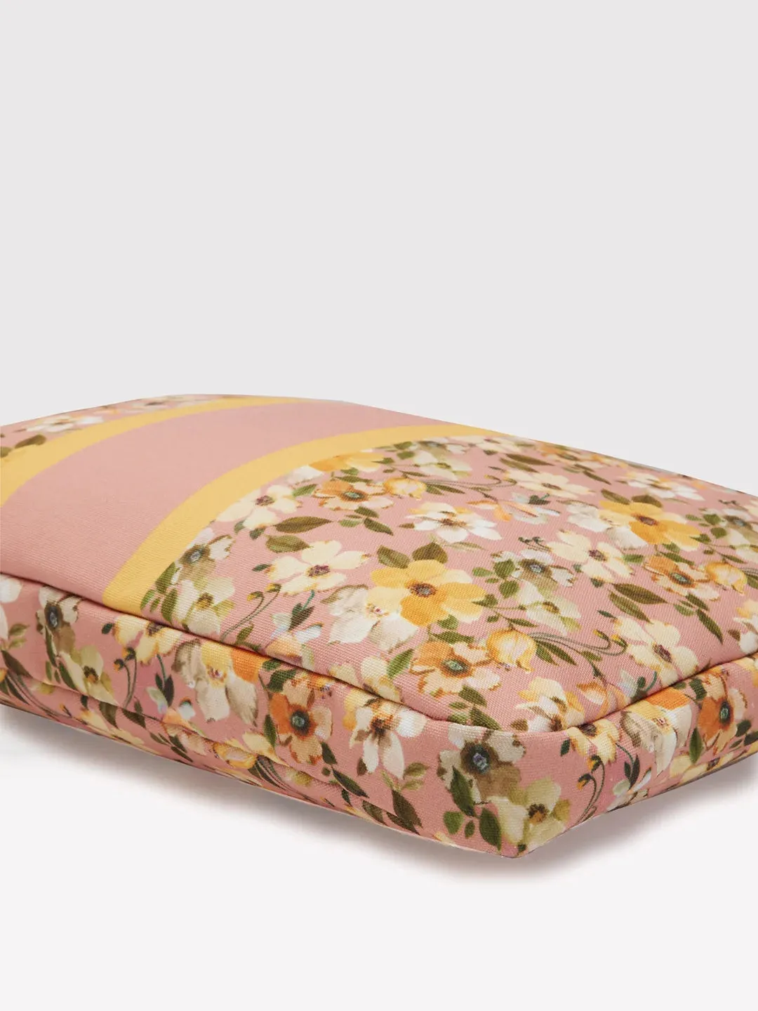 Caprese Orchid Large Yellow Laptop Sleeve Bag