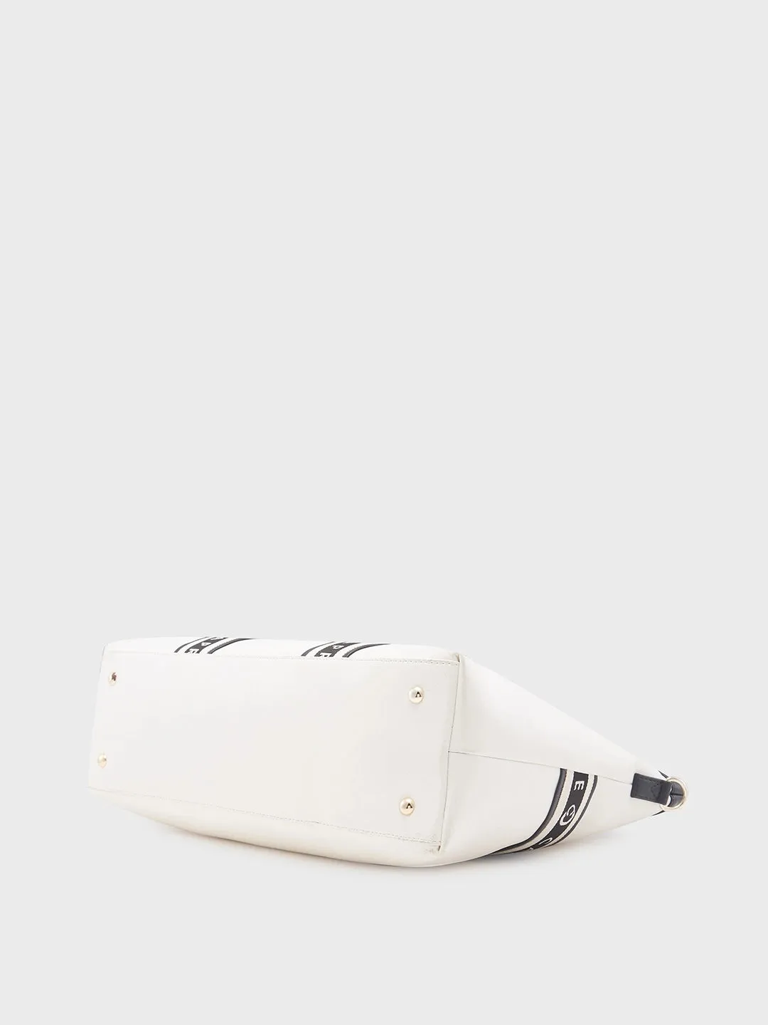 Caprese Trinity Large Cream Laptop Bag
