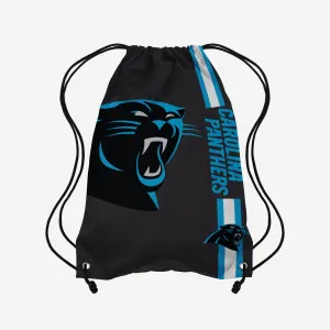 Carolina Panthers Big Logo Drawstring Backpack