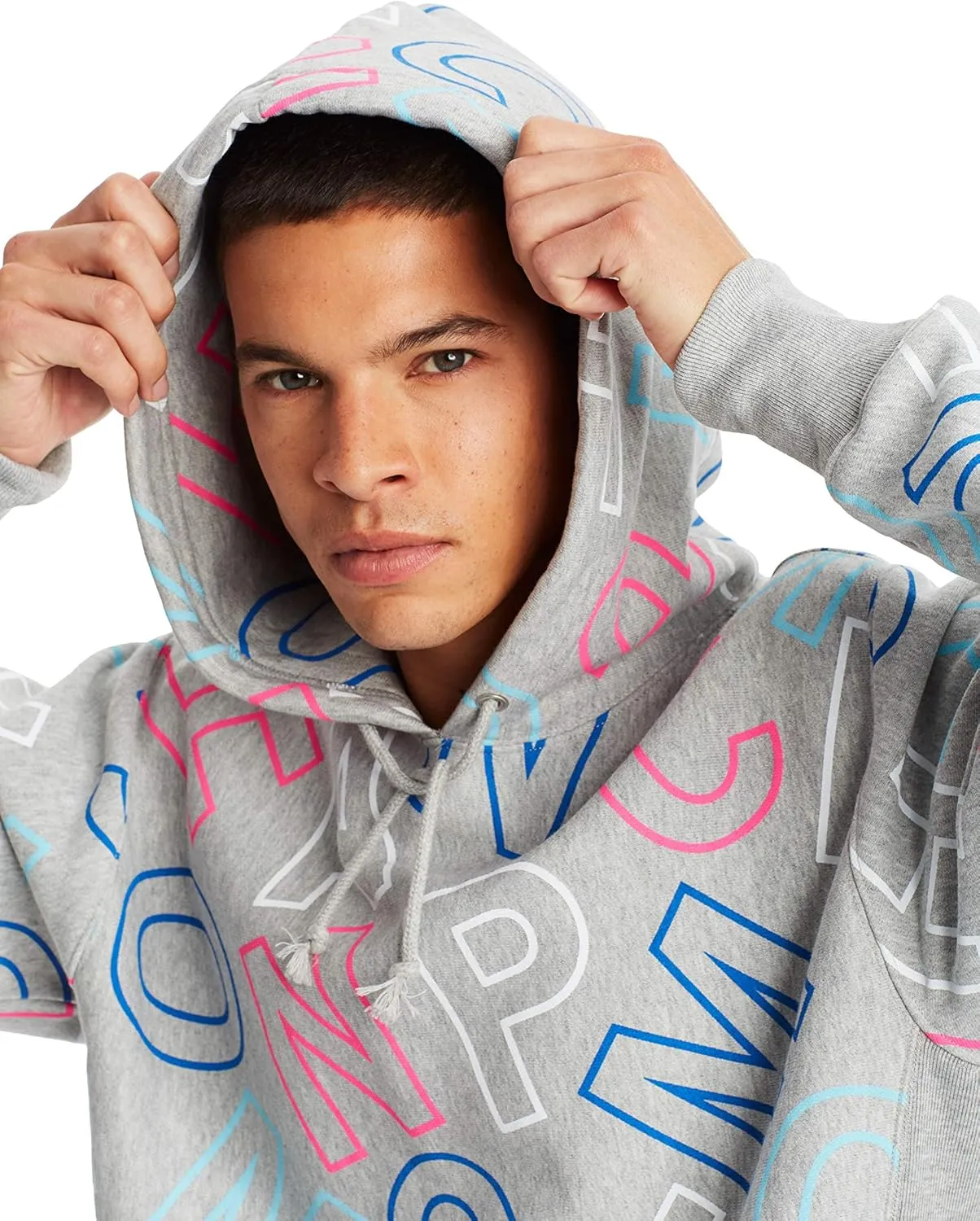 Champion Sweatshirt Reverse Weave, Hoodie for Mens, Multiple Graphics