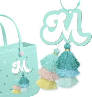 Charm Beach Bag with Tassel