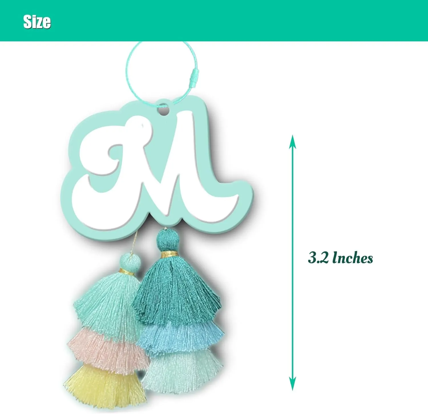 Charm Beach Bag with Tassel