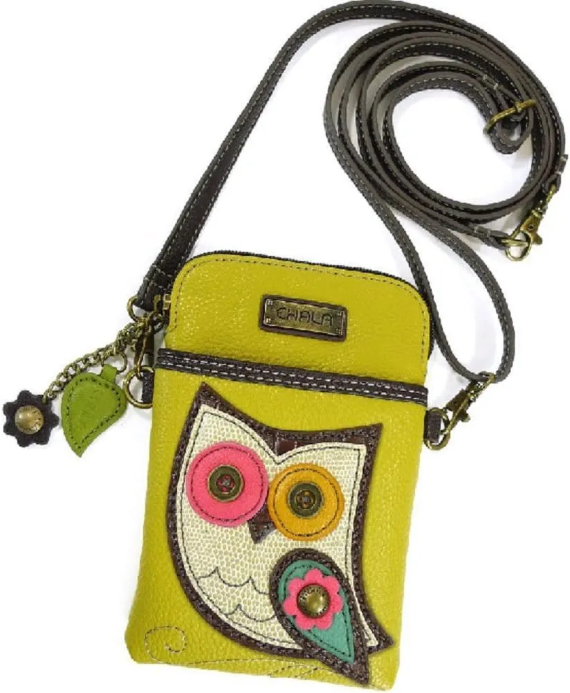 Charming Chala Hoot Hoot Owl Cell Phone Purse Mini Crossbody Bag
