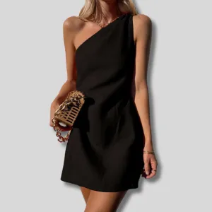 Charming Lizzie Halter Mini Dress