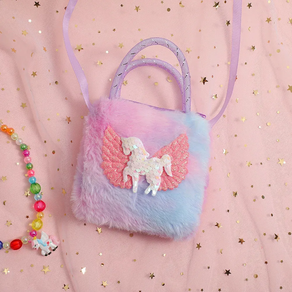 Charming Mini Unicorn Handbag for Little Girls