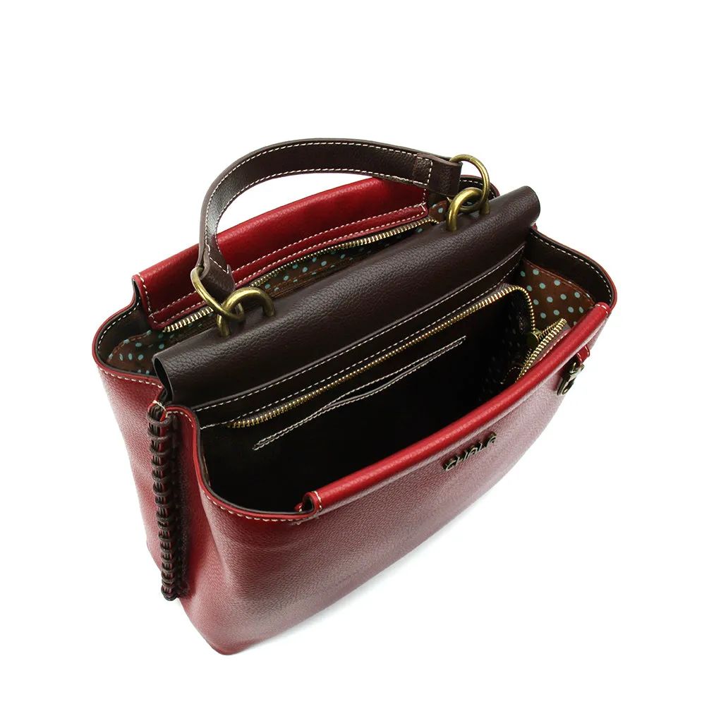 Charming Satchel - Cardinal