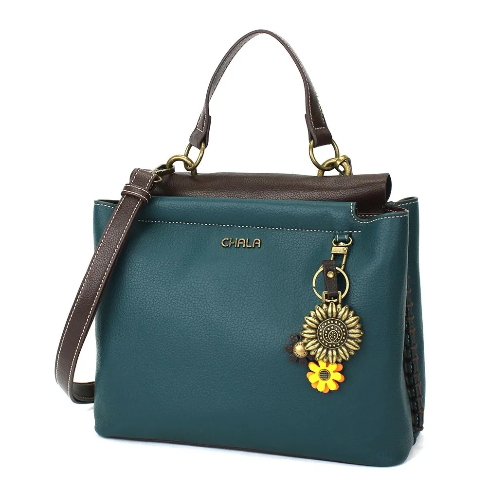 Charming Satchel - Metal Charming Sunflower