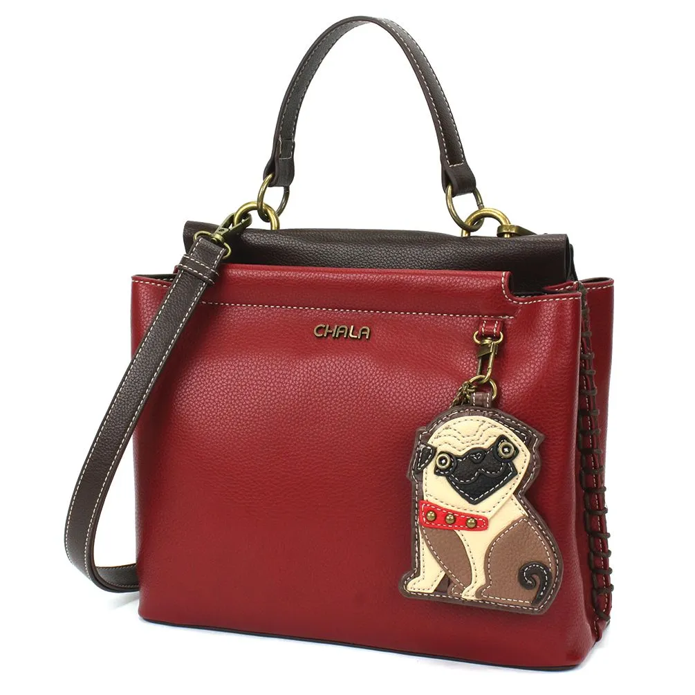 Charming Satchel - Pug