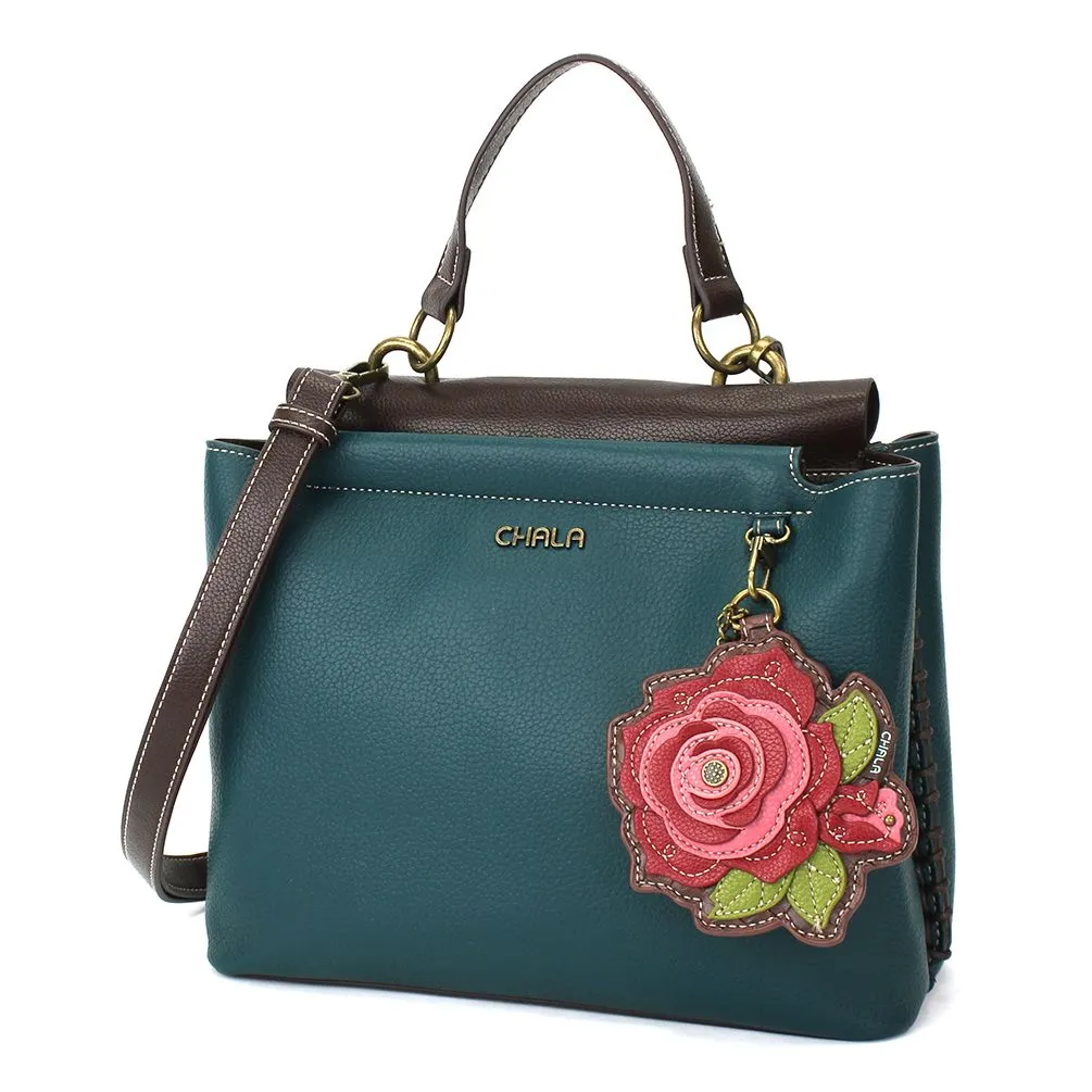 Charming Satchel - Rose Red