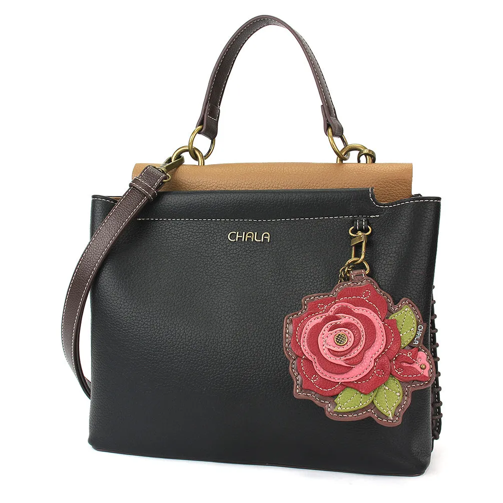 Charming Satchel - Rose Red