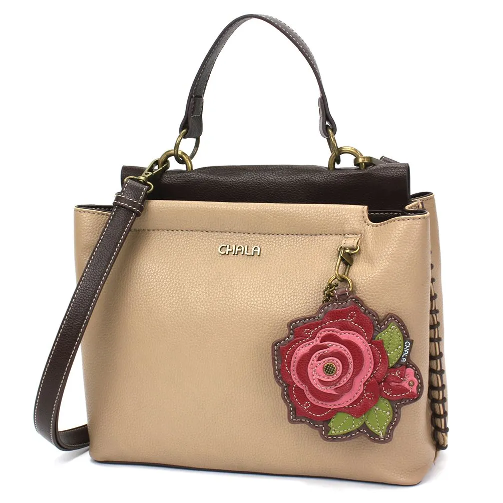 Charming Satchel - Rose Red